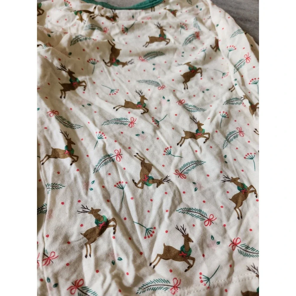 Magnetic Me Reindeer Holiday Christmas Pajama Set‎ 9-12 Months Modal PJs Kids